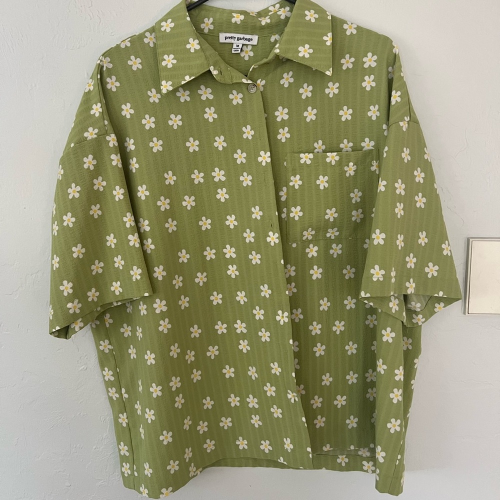 Flower blouse from local boutique.